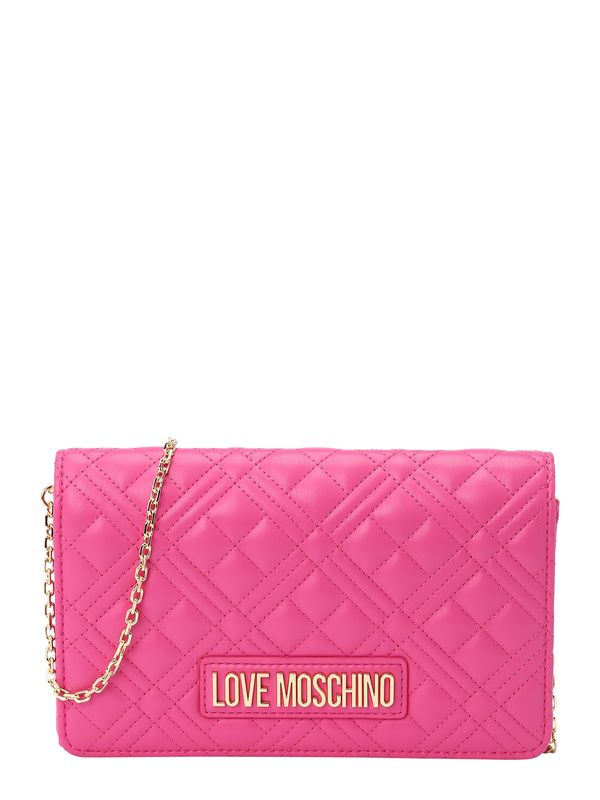 Love Moschino Love Moschino Чанта с презрамки  злато / светлорозово