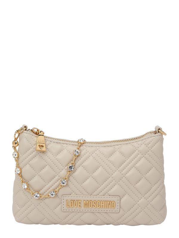 Love Moschino Love Moschino Чанта за през рамо  бежово / слонова кост / злато