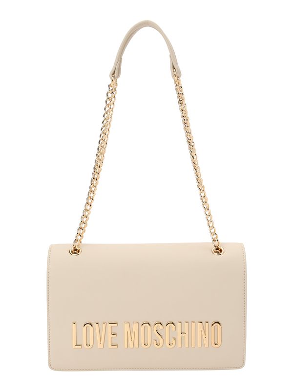 Love Moschino Love Moschino Чанта за през рамо 'BOLD LOVE'  кремаво / злато