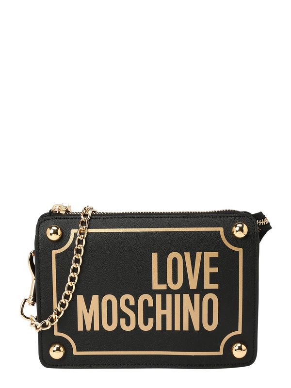 Love Moschino Love Moschino Чанта за през рамо 'MAGNIFIER'  злато / черно