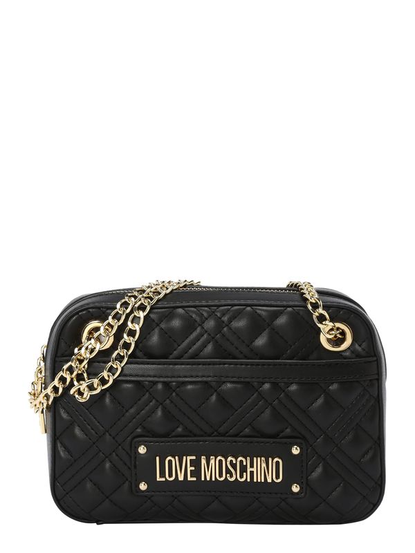 Love Moschino Love Moschino Дамска чанта  злато / черно