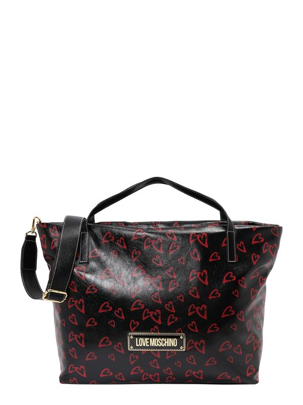 Love Moschino Love Moschino Дамска чанта  злато / червено / черно