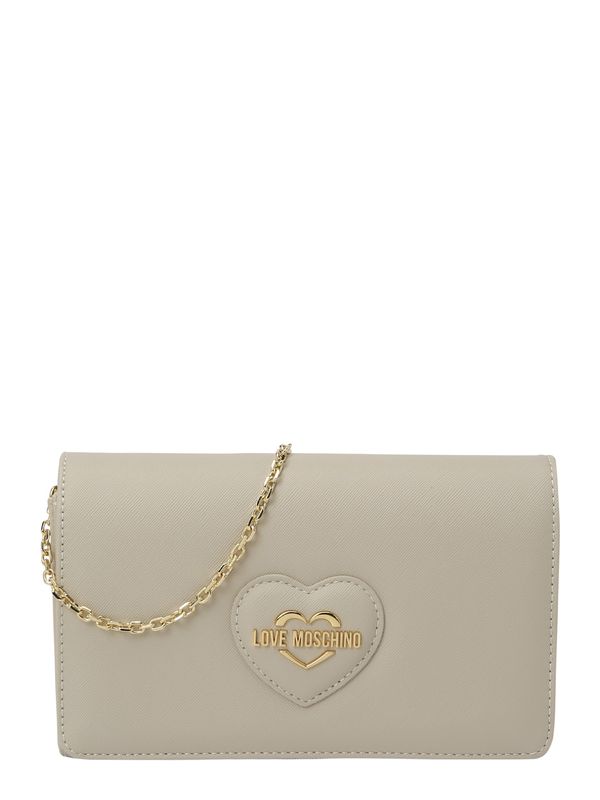 Love Moschino Love Moschino Клъч 'Smart Daily'  светлобежово / злато