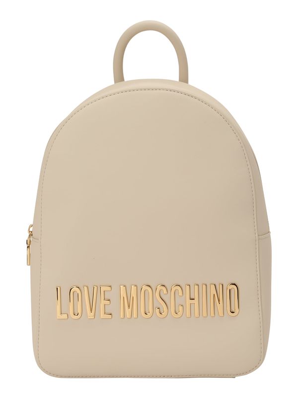 Love Moschino Love Moschino Раница 'BOLD LOVE'  кремаво / злато
