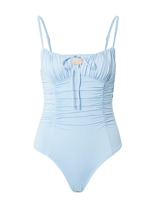 Love Triangle Love Triangle Блуза боди 'LEVITATE'  светлосиньо