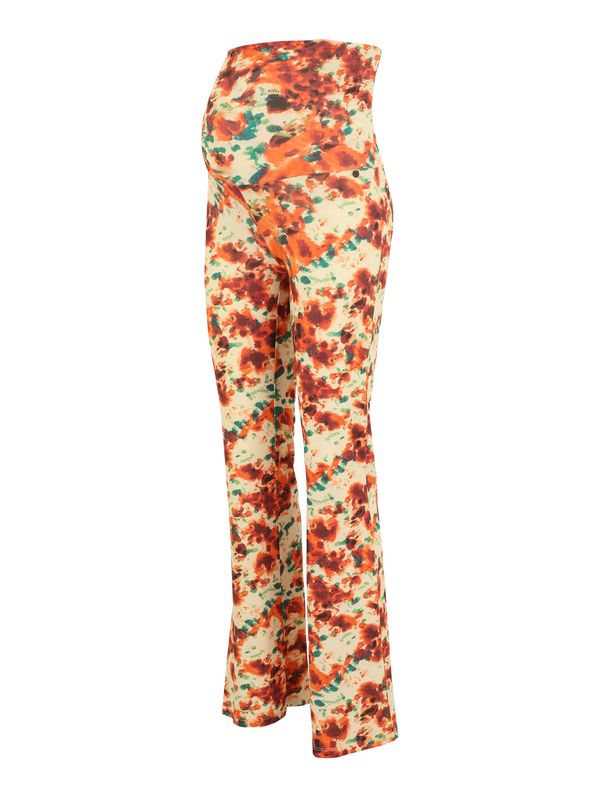 LOVE2WAIT LOVE2WAIT Панталон  кремаво / смарагдово зелено / бургундово червено / оранжево-червено