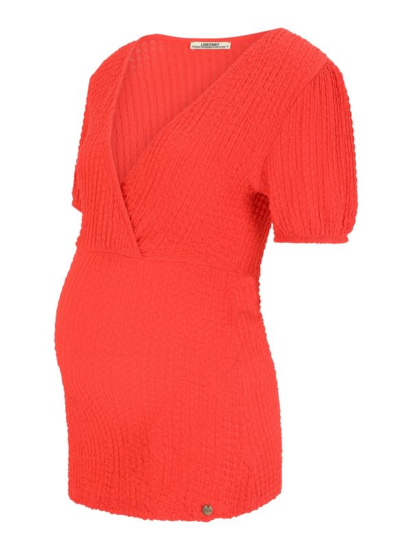 LOVE2WAIT LOVE2WAIT Тениска  оранжево-червено