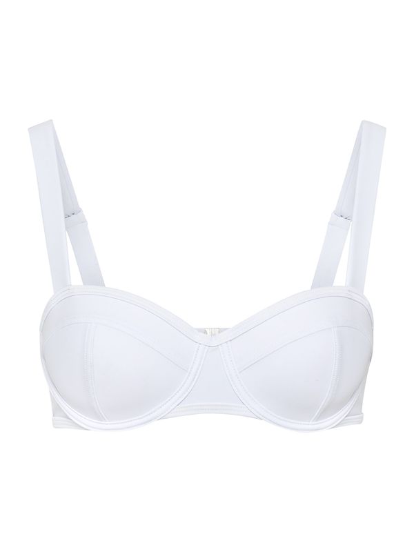 LSCN by LASCANA LSCN by LASCANA Горнище на бански 'Gina'  бяло