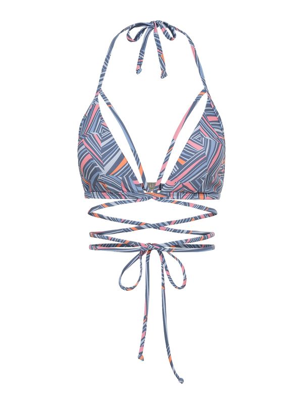 LSCN by LASCANA LSCN by LASCANA Горнище на бански 'Lisa'  гълъбово синьо / небесносиньо / оранжево