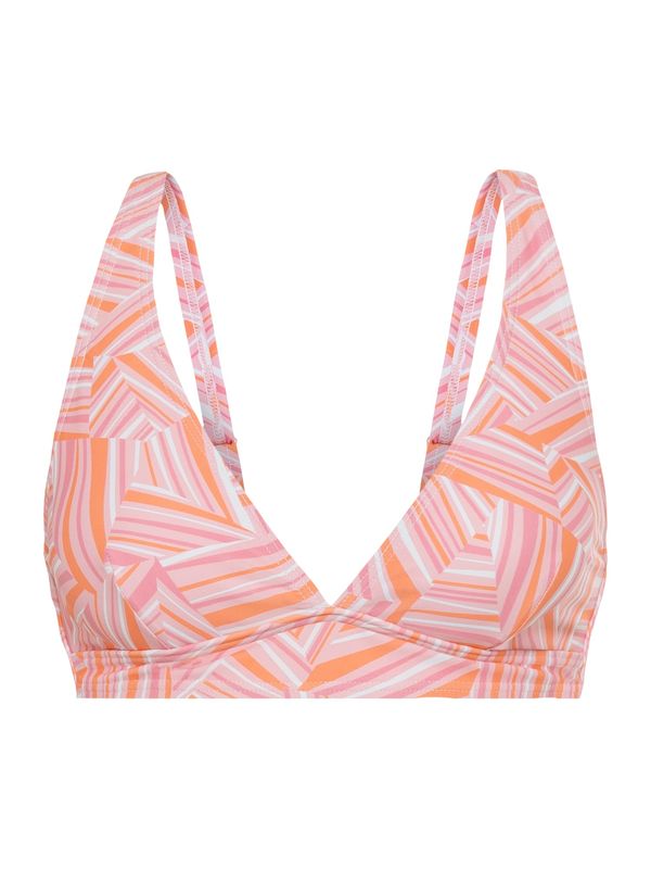 LSCN by LASCANA LSCN by LASCANA Горнище на бански 'Lisa'  оранжево / бледорозово / пепел от рози / бяло