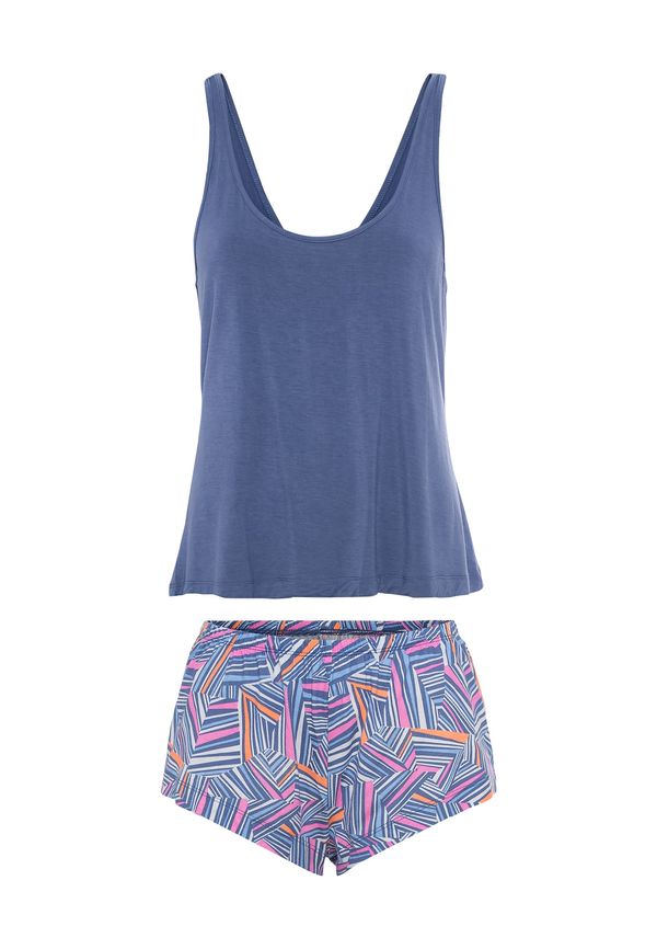 LSCN by LASCANA LSCN by LASCANA Шорти  синьо / розово