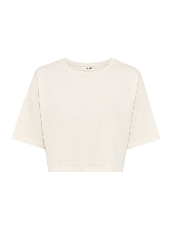 LSCN by LASCANA LSCN by LASCANA Свободна дамска риза  кремаво