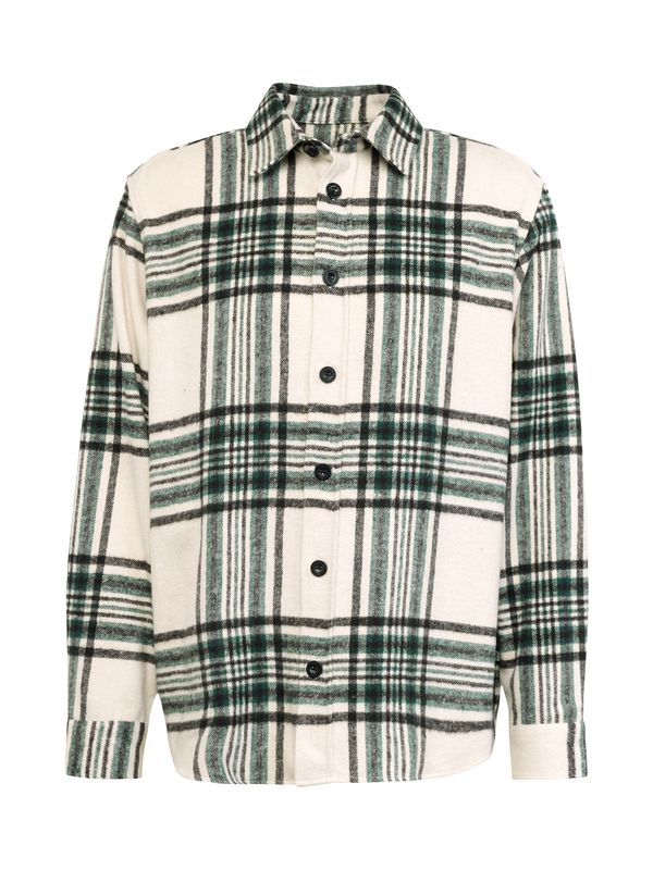 LTB LTB Риза 'Kinese'  кремаво / смарагдово зелено / черно