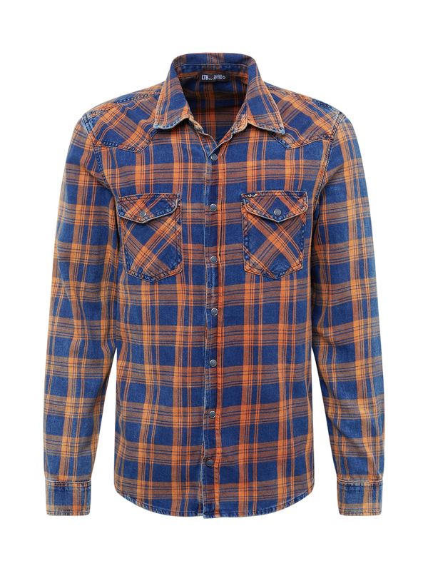 LTB LTB Риза 'Rohan'  син деним / оранжево