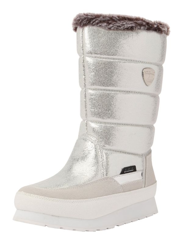 LUHTA LUHTA Боти 'Valkea'  светлобежово / кафяв меланж / сребърно