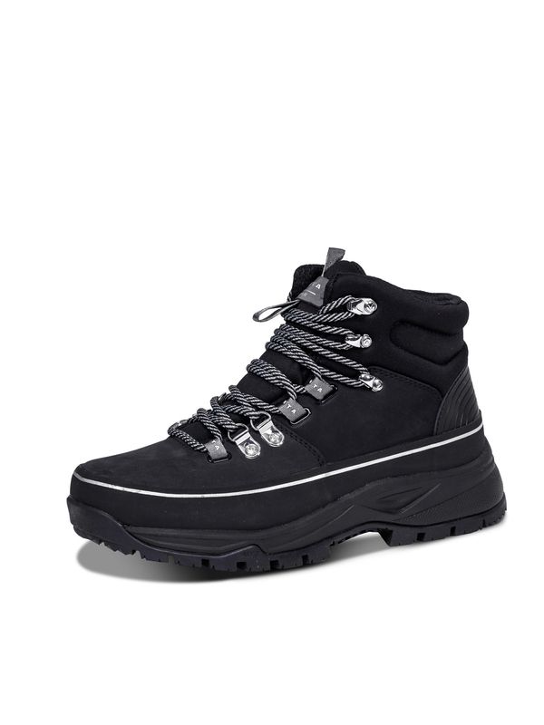 LUHTA LUHTA Боти 'Vallakas Ms'  сиво / черно / бяло