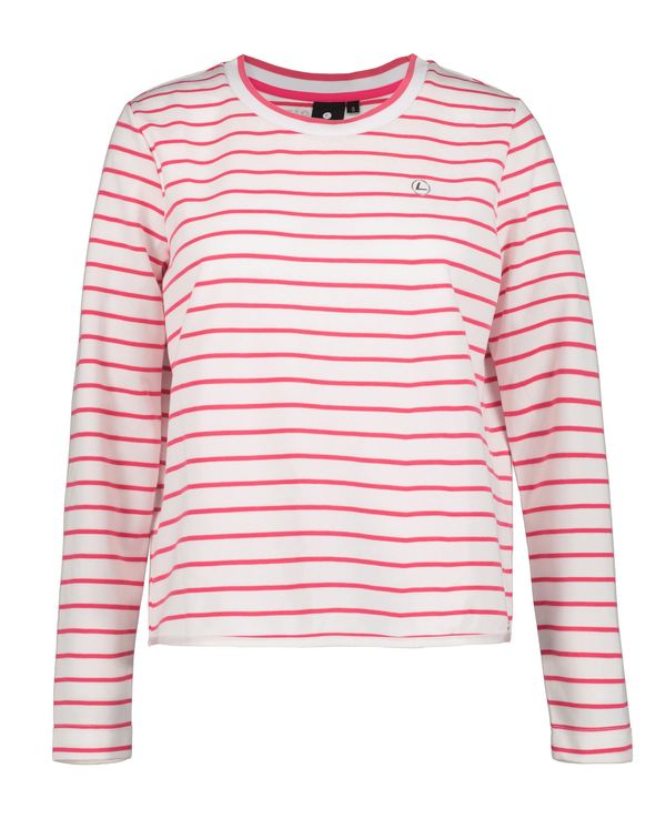 LUHTA LUHTA Тениска 'Edsvik'  малина / бяло