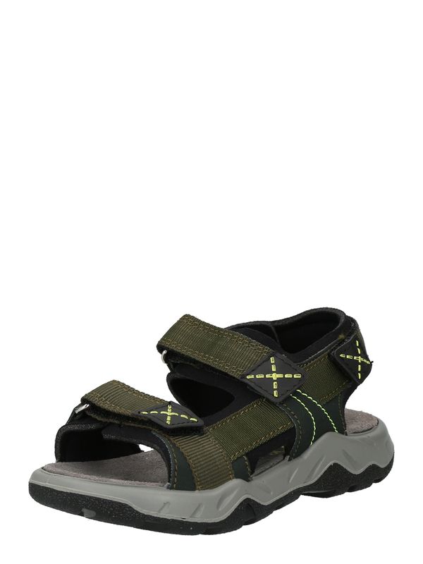 LURCHI LURCHI Отворени обувки 'Odono'  маслина / светлозелено / черно