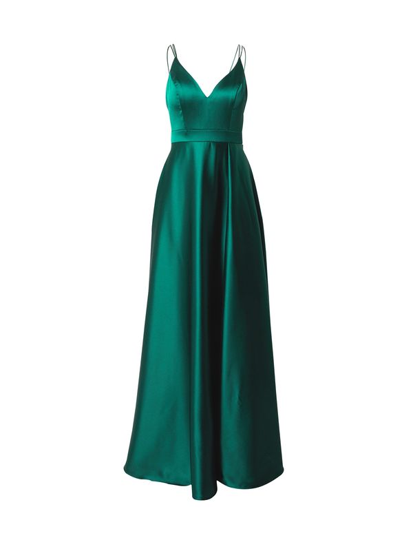 LUXUAR LUXUAR Вечерна рокля  смарагдово зелено