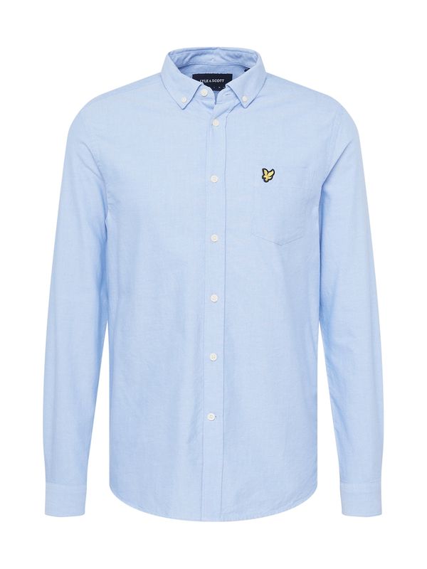 Lyle & Scott Lyle & Scott Бизнес риза  светлосиньо / жълто / черно