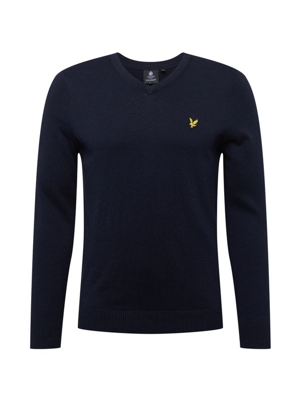 Lyle & Scott Lyle & Scott Пуловер  нейви синьо / жълто