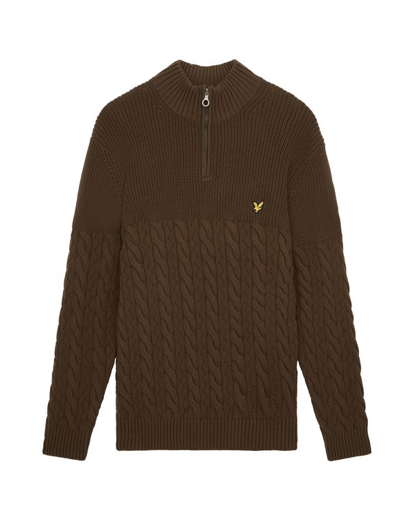 Lyle & Scott Lyle & Scott Пуловер  жълто / маслина / черно