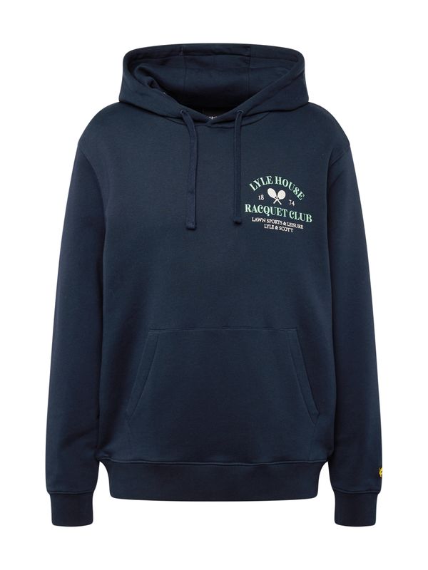 Lyle & Scott Lyle & Scott Суичър 'Racquet Club'  нейви синьо / пастелно зелено / бяло