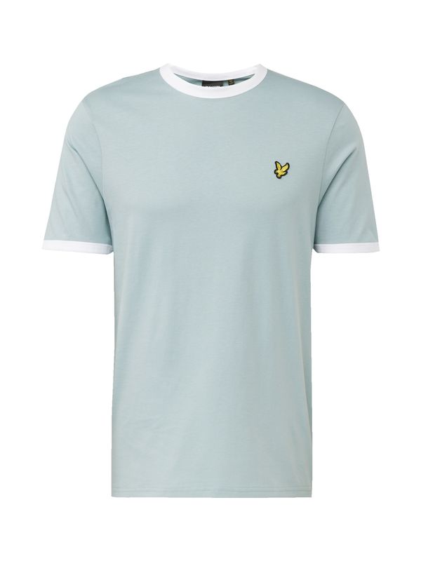 Lyle & Scott Lyle & Scott Тениска 'Ringer'  светлосиньо / жълто / черно / бяло