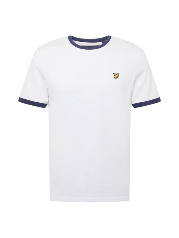 Lyle & Scott Lyle & Scott Тениска 'Ringer'  тъмносиньо / златистожълто / бяло