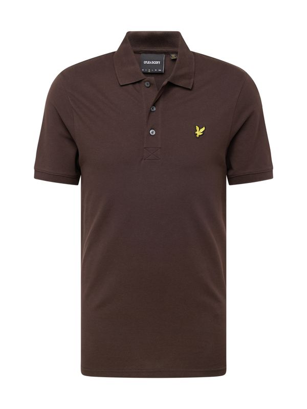 Lyle & Scott Lyle & Scott Тениска  шоколад / жълто / черно