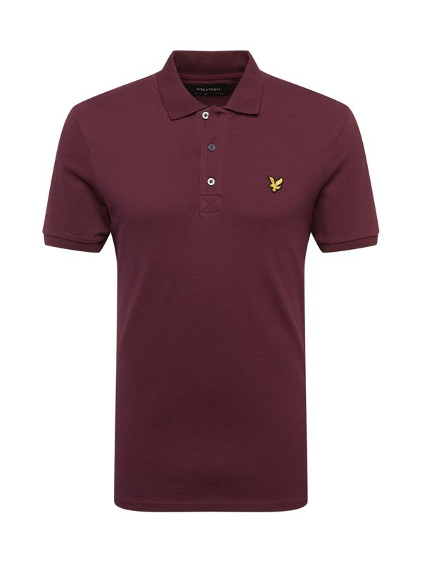 Lyle & Scott Lyle & Scott Тениска  жълто / бургундово червено