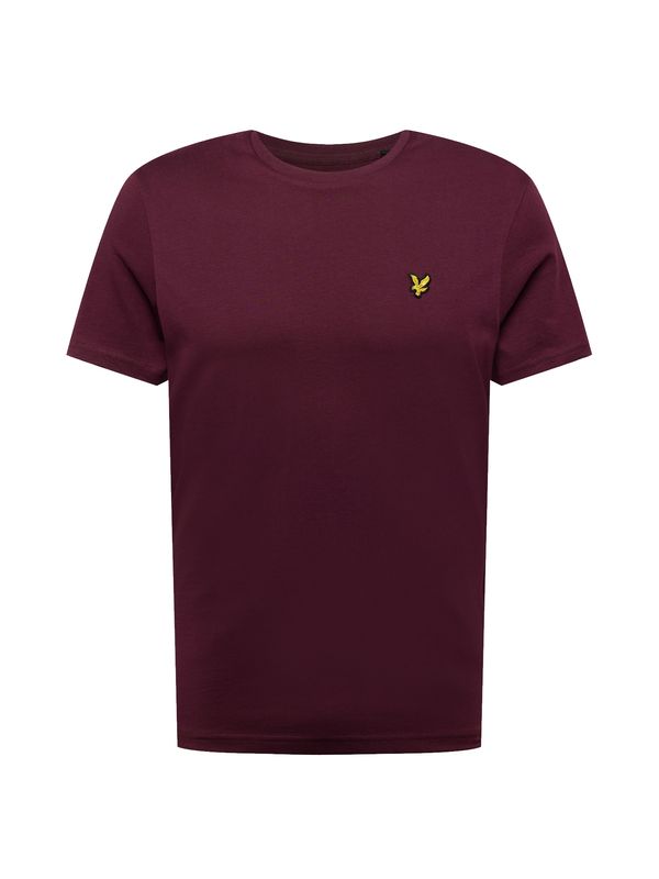 Lyle & Scott Lyle & Scott Тениска  златистожълто / бургундово червено / черно
