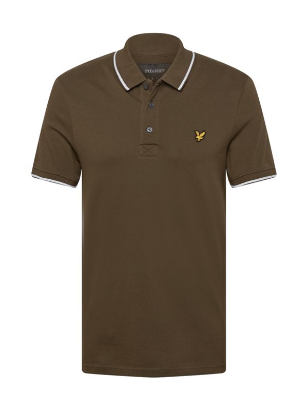 Lyle & Scott Lyle & Scott Тениска  злато / маслина / черно / бяло