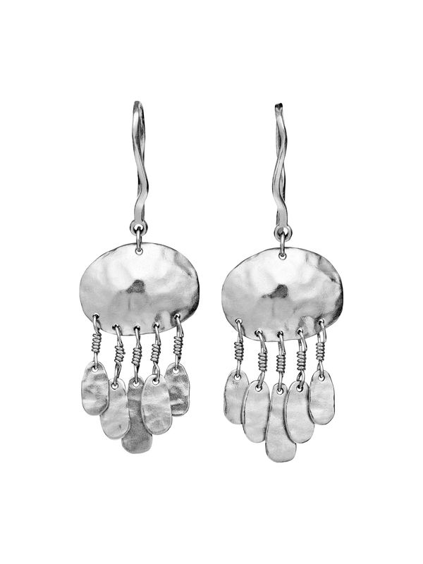 Maanesten Maanesten Обеци 'Ursa'  сребърно