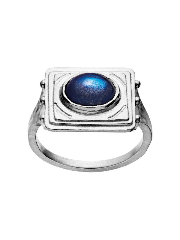 Maanesten Maanesten Пръстен 'Roxxane'  сапфирено синьо / сребърно
