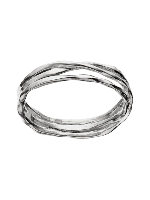 Maanesten Maanesten Пръстен 'SUKI'  сребърно сиво