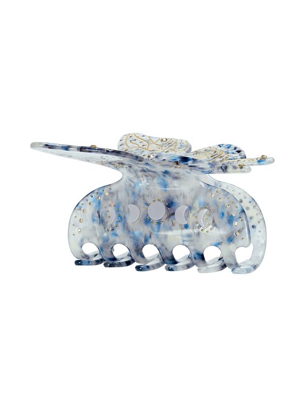 Maanesten Maanesten Украшение за коса 'NABI'  светлосиньо / злато / бяло