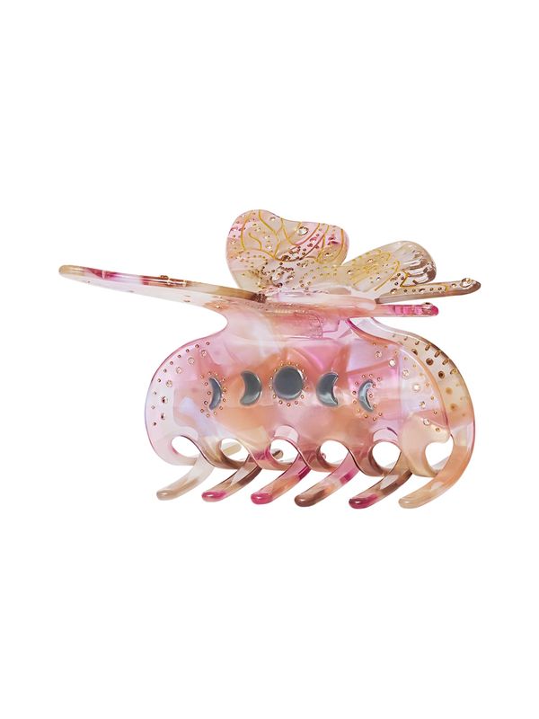 Maanesten Maanesten Украшение за коса 'NABI'  тъмносиво / кайсия / бледорозово / розе