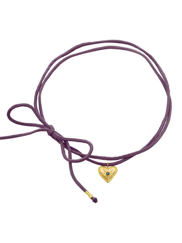 Maanesten Maanesten Верижка 'QUINN'  кафяво / злато