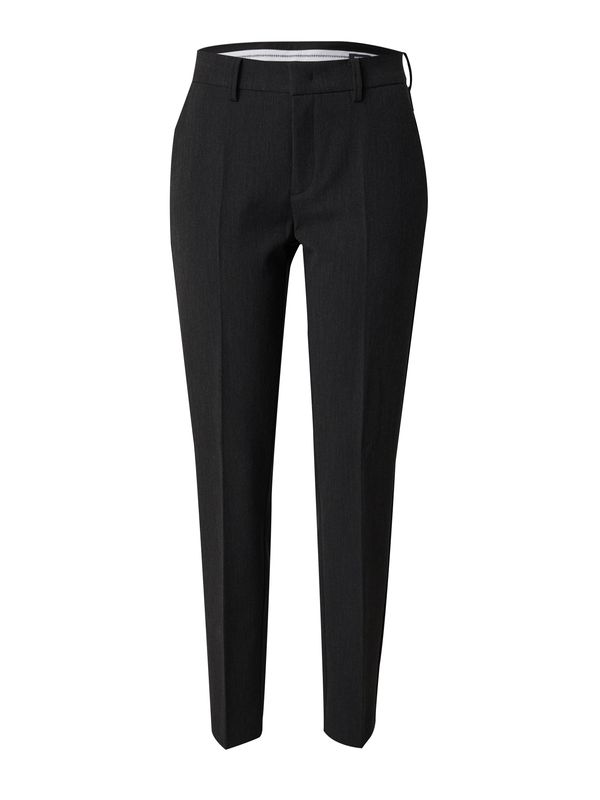 MAC MAC Панталон с ръб 'CHIA'  тъмносиво