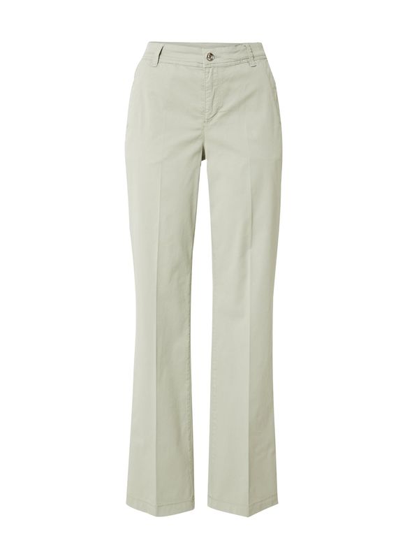 MAC MAC Панталон с ръб 'NORA'  светлозелено