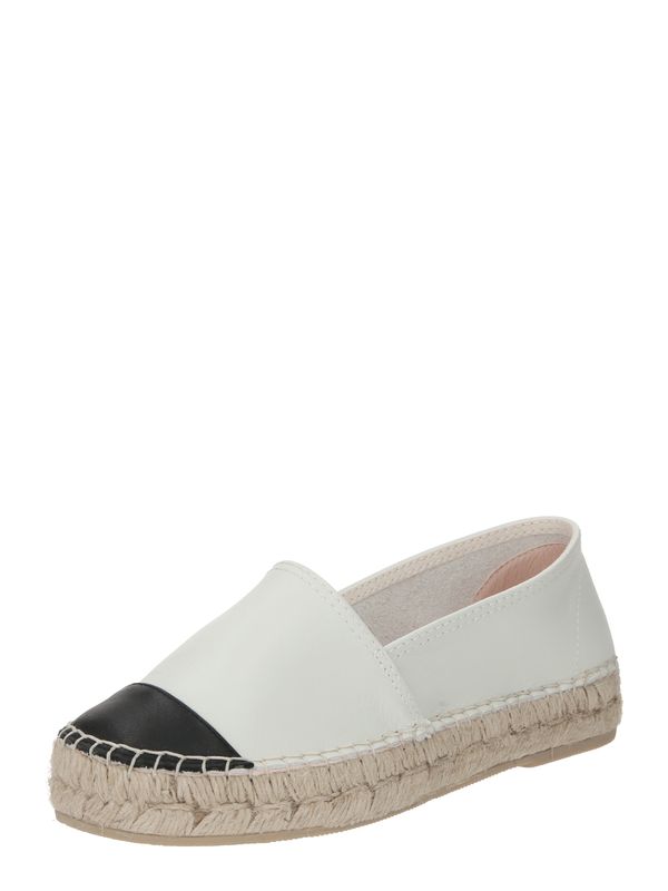 MACARENA MACARENA Еспадрили 'OSLO-OSLO'  черно / мръсно бяло