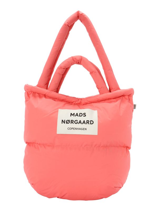 MADS NORGAARD COPENHAGEN MADS NORGAARD COPENHAGEN "Чанта тип ""Shopper"""  малина / бяло