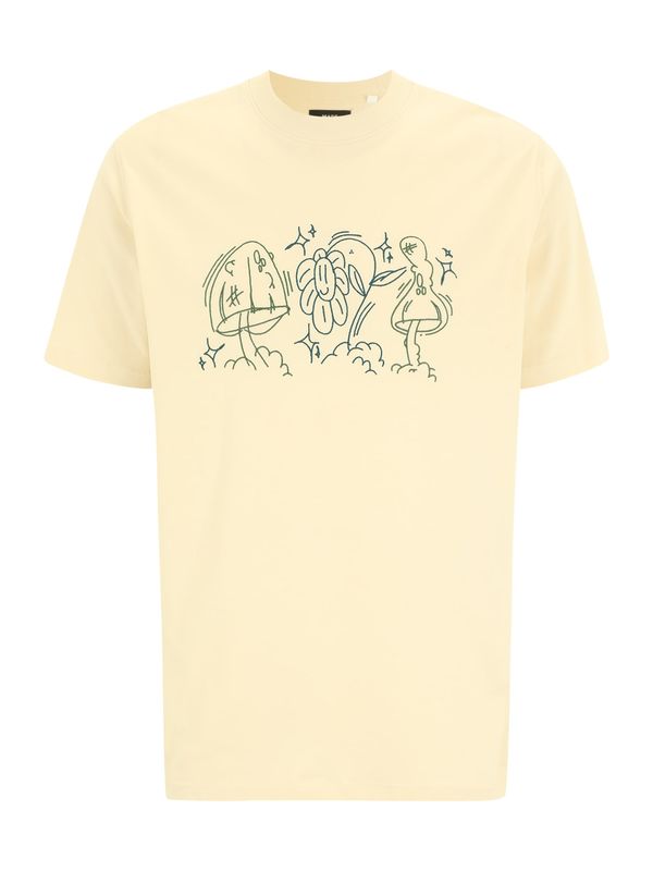 MADS NORGAARD COPENHAGEN MADS NORGAARD COPENHAGEN Тениска  нейви синьо / светложълто