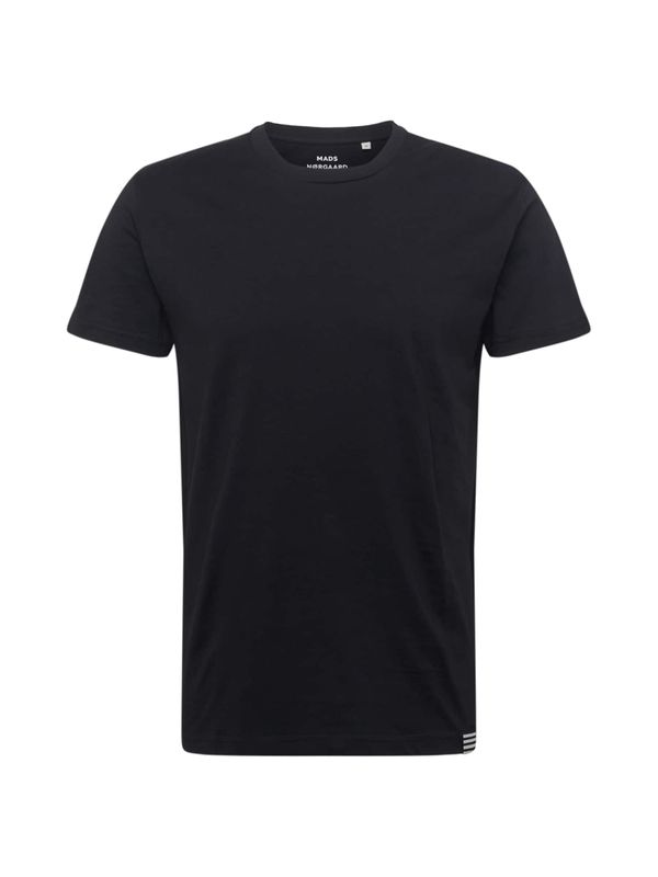 MADS NORGAARD COPENHAGEN MADS NORGAARD COPENHAGEN Тениска ' Thor'  черно / бяло