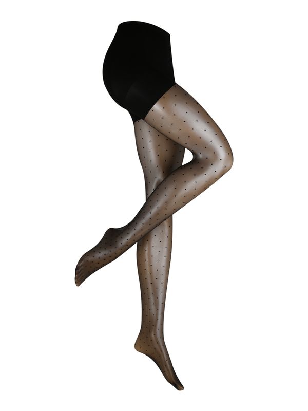 MAGIC Bodyfashion MAGIC Bodyfashion Фини чорапогащи 'Sexy Dots'  черно