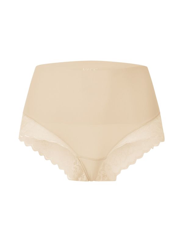 MAGIC Bodyfashion MAGIC Bodyfashion Слип 'Tummy Shaper Lace'  бежово / бяло