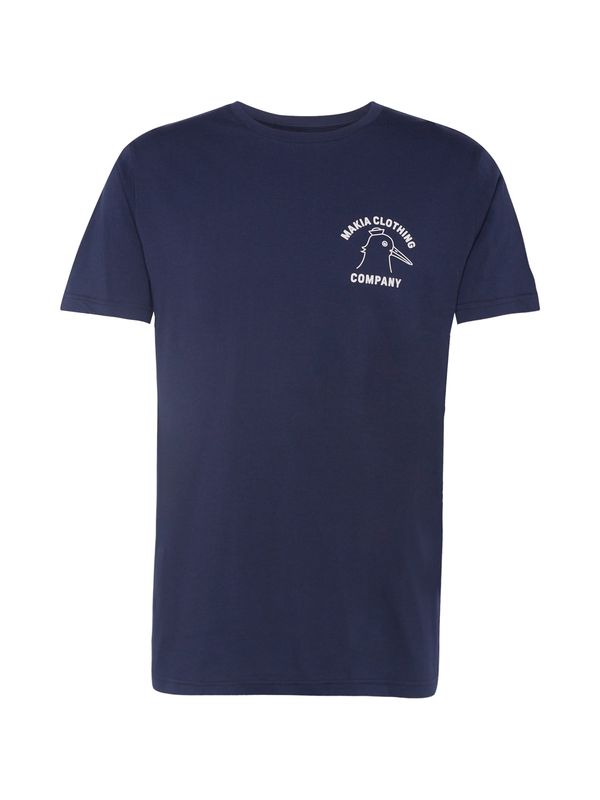 MAKIA MAKIA Тениска 'Mate'  нейви синьо / бяло