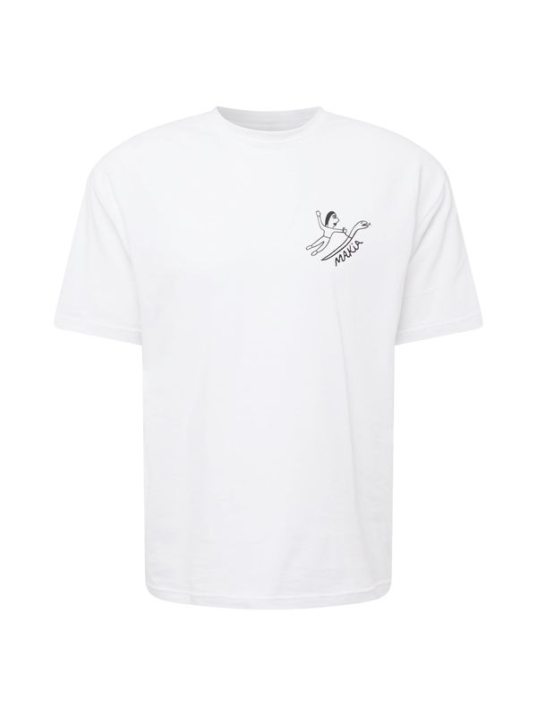 MAKIA MAKIA Тениска 'Navigation'  черно / бяло