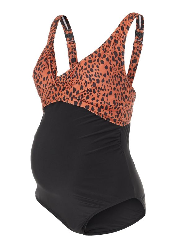 MAMALICIOUS MAMALICIOUS Бански костюм 'New Mynthe'  оранжево / черно